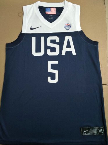 5 Mitchell 2019 fiba jersey blue